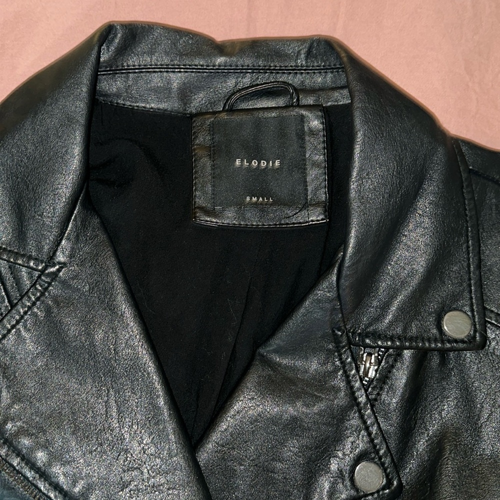 Elodie Moto Leather Jacket